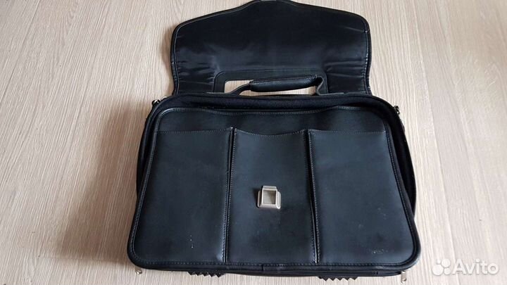 Мужской кожаный портфель бу