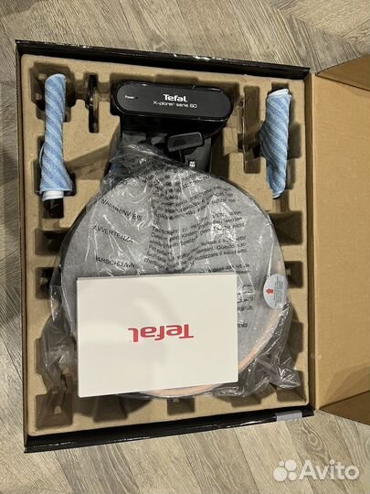 Tefal x-plorer serie 60 робот пылесос