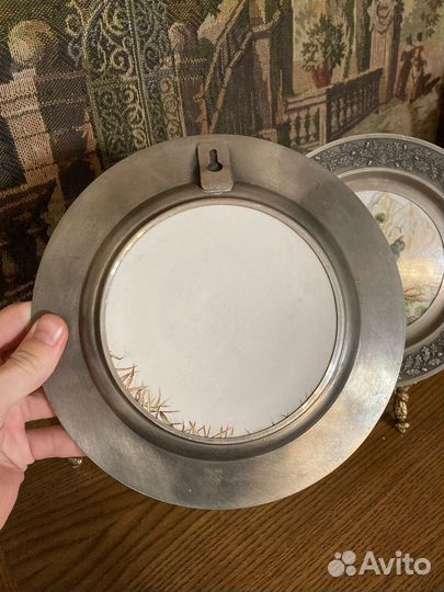 Пара настенных тарелок. Германия