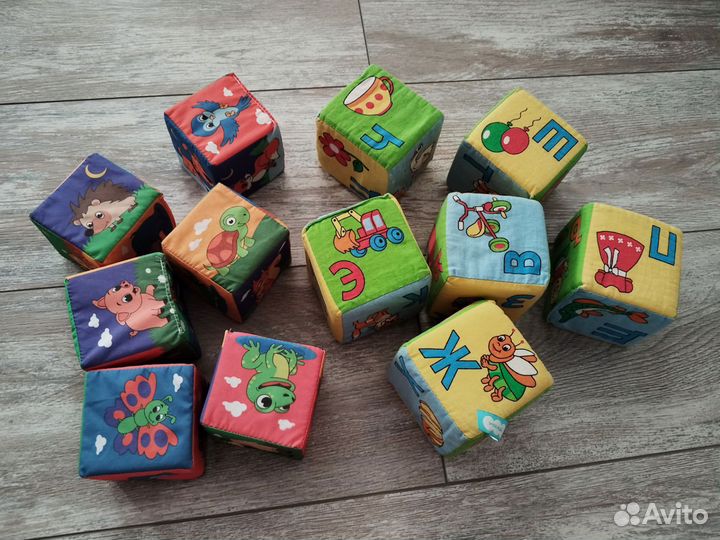 Мягкие кубики