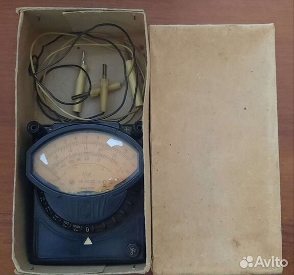 Тестер, авометр, мультиметр, прибор тл-4