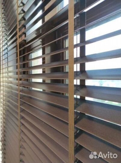 Жалюзи деревянные