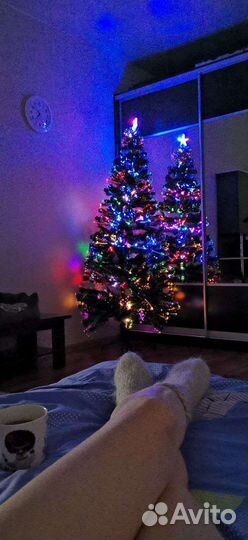 Елка искусственная со встроенной подсветкой