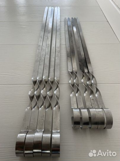 Шампуры для барбекю в чехле