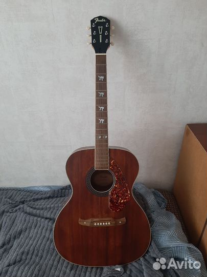 Электро-акустическая гитара fender hallcat