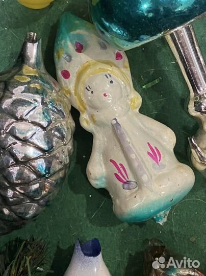 Елочные игрушки СССР в реставрацию