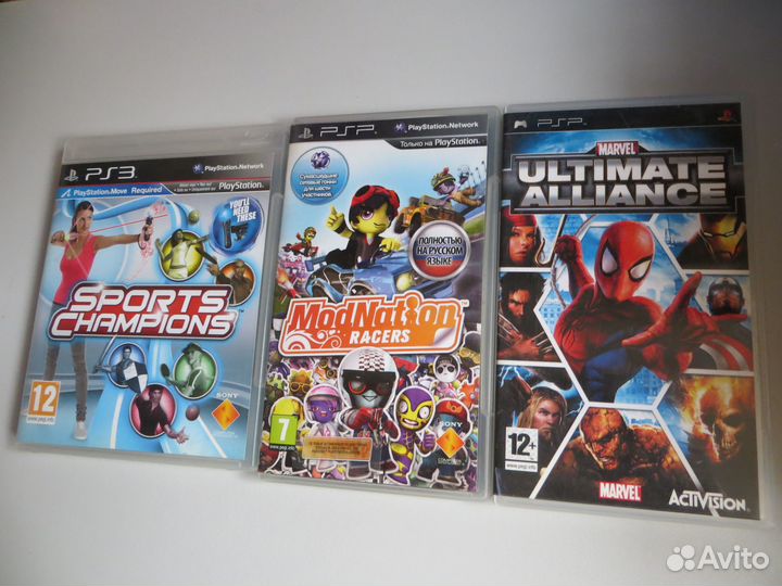 Игры для PlayStation (9 штук)