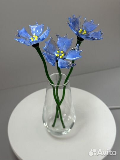 Цветы из стекла