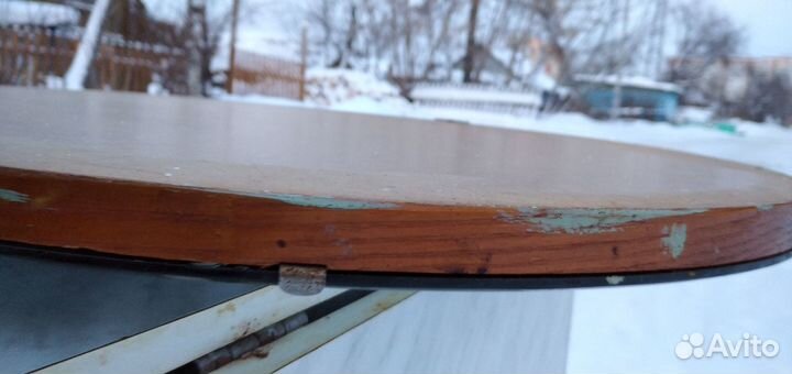 Зеркало,вышитая картина времен СССР