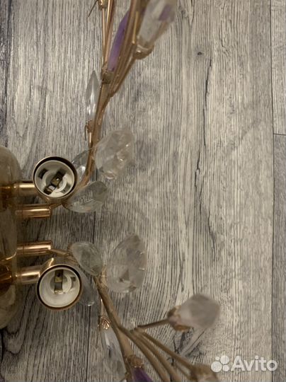 Люстра настенная б/у