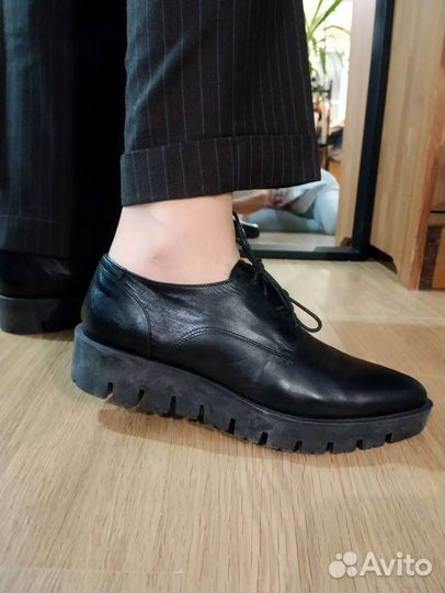 Туфли натуральная кожа 38р Италия