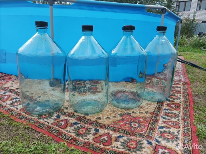 Бутыль стеклянная 20 литров