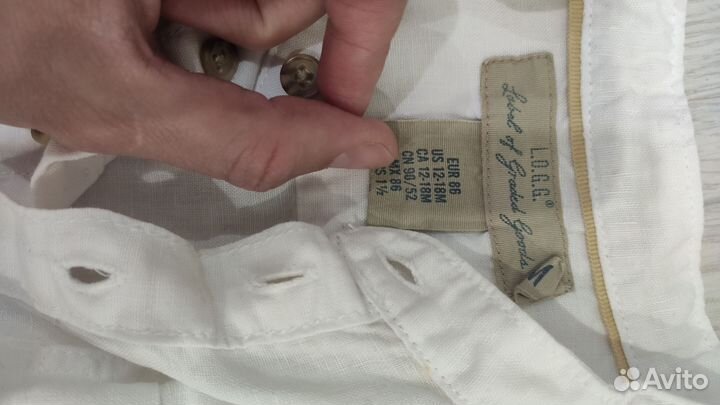 Рубашка на мальчика 86 р