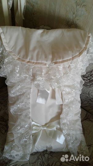 Теплый конверт + одеяло