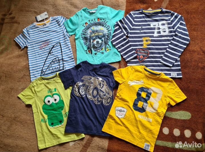 Фирменных вещи д/м на 2-7 лет, новое и в идеале