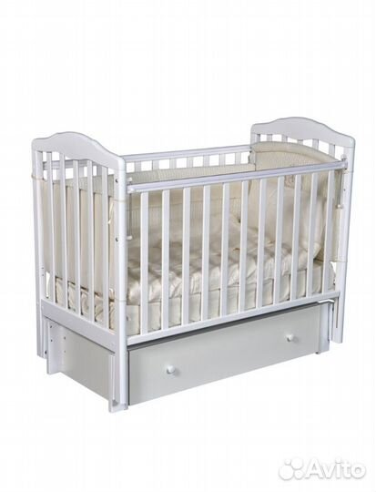 Детская кроватка 120 60 с ортопедическим матрасом