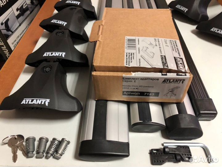 Багажник на крышу Хонда Цивик 4D (sedan) (2012 -н