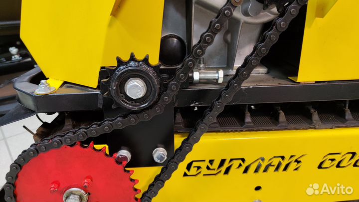 Мотобуксировщик бурлак 600