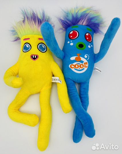 Мягкая плюшевая сосиська