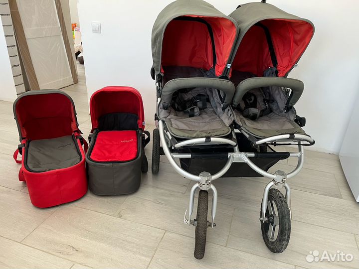 Коляска для двойни Bumbleride Indie Twin