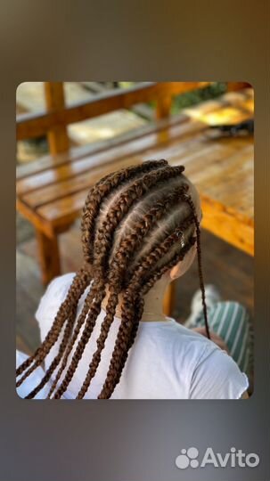Плетение афрокос