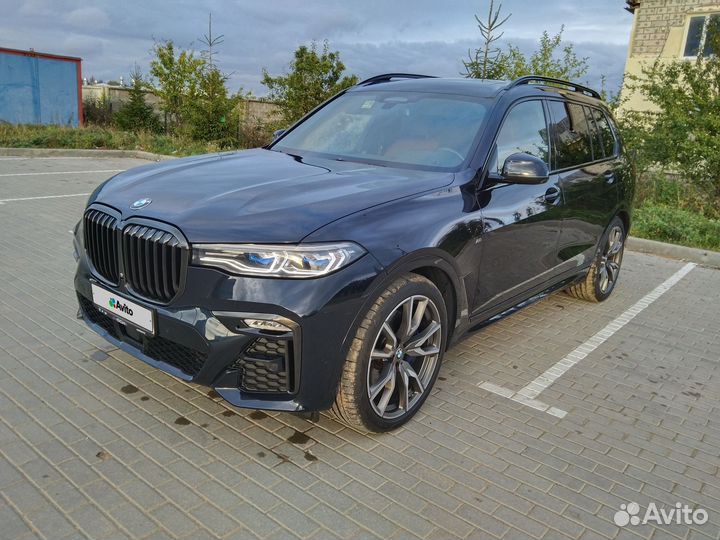 BMW X7 4.4 AT, 2021, 83 300 км