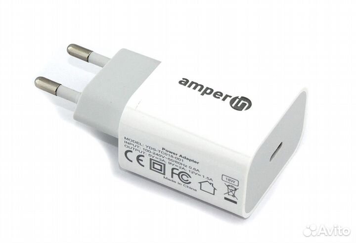 Блок питания (сетевой адаптер) Quick Charge Type-C