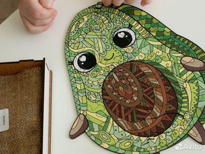 Пазлы головоломка 100 элементов новые