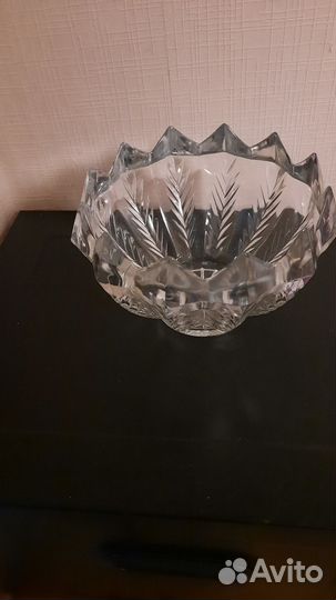 Хрустальные салатники СССР