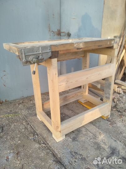 Верстак столярный СССР (реставрирован)