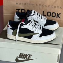 Кроссовки nike air jordan 1 low travis scott