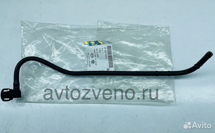 Трубка обогрев дросселя Опель 16-18XER