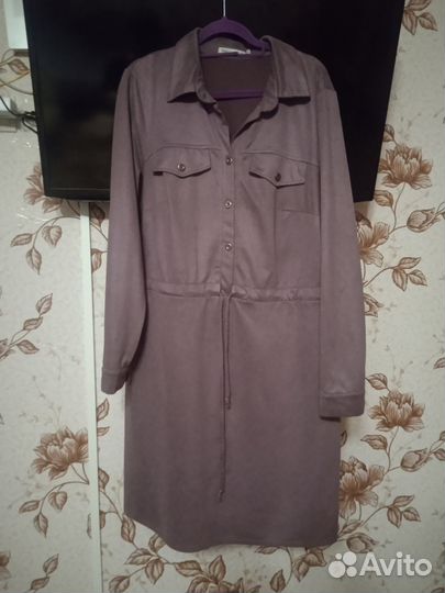 Платье женское теплое 50 52