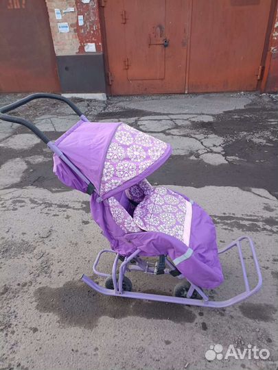 Коляска санки