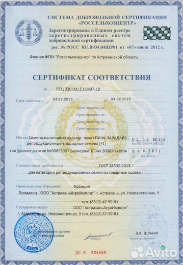 Семена томатов пинкчемпион F1