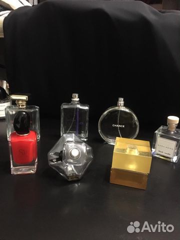 Флаконы от французских духов