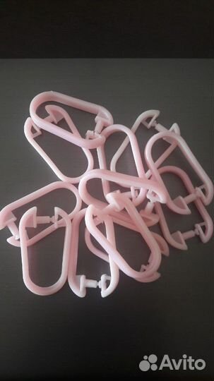 Кольца для шторы в ванной