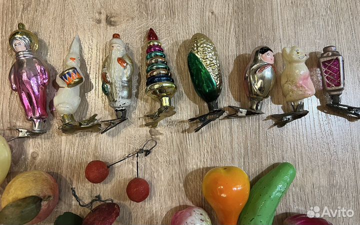 Елочные игрушки СССР