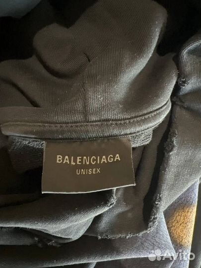 Balenciaga Paris Moon Hoodie Оригинал