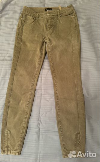 Джинсы massimo dutti хаки