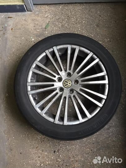 Резина Continental с дисками, 235/50 R18, бу
