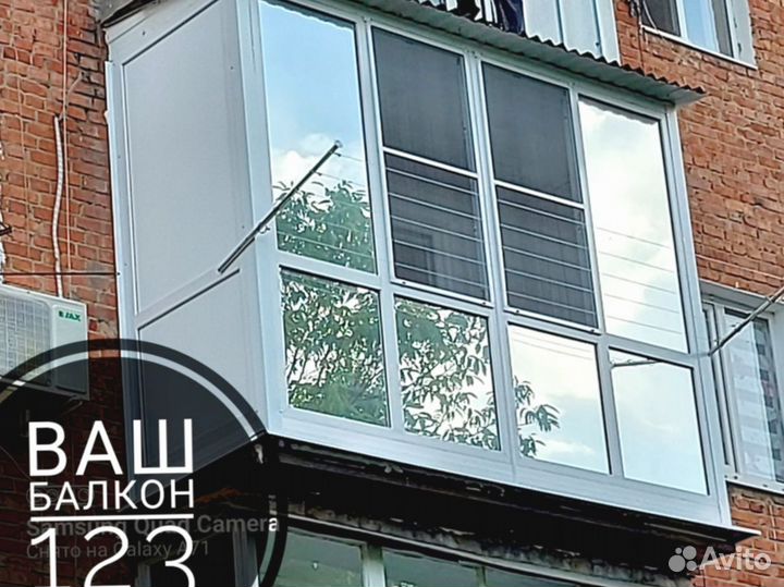 Расширение балконов/Гарантия по договору на 5 лет