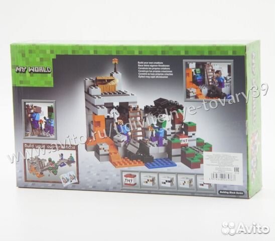 Конструктор Minecraft - Bela 10174, 251 деталь