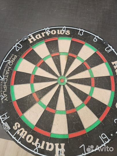 Мишень дартс harrows promatchplay б/у