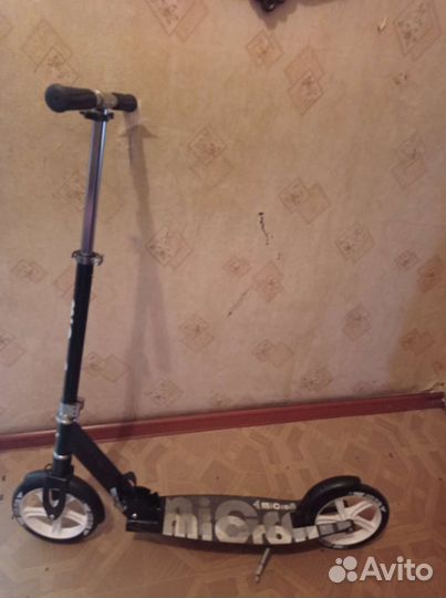 Самокат Hello Wood HW micron-1 XL
