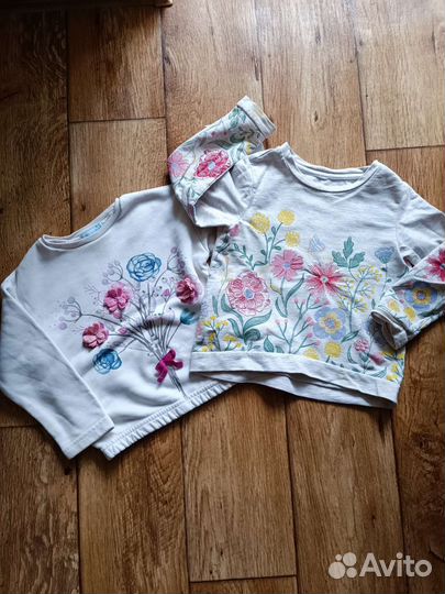 Вещи на девочку пакетом 98-104