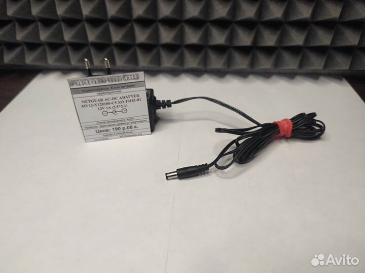 Блок питания netgear MV12-Y120100-C5 12V