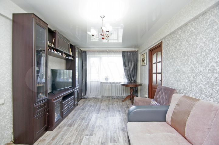 3-к. квартира, 56 м², 2/5 эт.