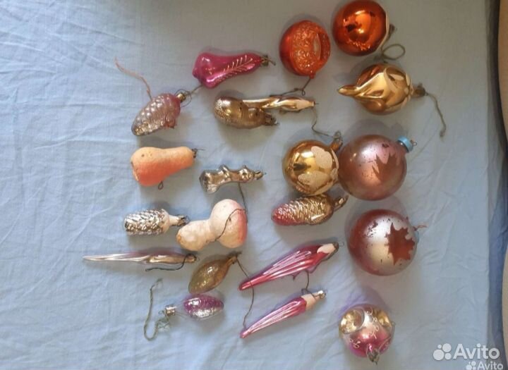 Ёлочные игрушки СССР