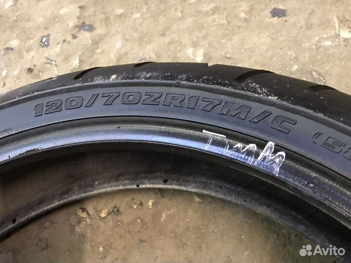 120/70/17 R17 bridgestone batllax BT014 (сервис)